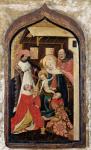 The Adoration of the Magi (oil on panel)