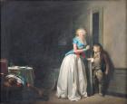 The Visit Received, 1789 (oil on canvas)