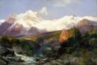 The Teton Range, 1897 (oil on canvas)