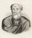 Democritus, from 'Crabbes Historical Dictionary', published in 1825 (litho)