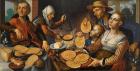 The Pancake Bakery, 1560 (oil on panel)
