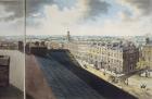 Panoramic view of London, 1792-93 (coloured aquatint)