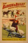 Barnum and Bailey Circus poster, c.1900 (chromolithograph)