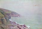 The Welsh Coastline, misty morning, 1897 (oil on canvas)