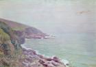 The Welsh Coastline, misty morning, 1897 (oil on canvas)