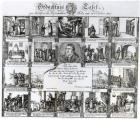 A Feast to Celebrate the Reformation on 31 October 1817: The Life of Martin Luther (1483-1546) (engraving) (b/w photo)