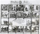 A Feast to Celebrate the Reformation on 31 October 1817: The Life of Martin Luther (1483-1546) (engraving) (b/w photo)