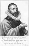 Portrait of Jan Pieterszoon Sweelinck, 1624 (b/w photo)