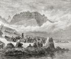 An open air service on the Isle of Skye, Inner Hebrides, from 'Scottish Pictures Drawn with Pen and Pencil', by Samuel G. Green, published in 1886 (litho)