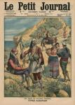 Subjects of the new kingdom, Albanian types, front cover illustration from 'Le Petit Journal', supplement illustre, 15th March 1914 (colour litho)