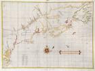 The Velasco Map, facsimile, 1610 (coloured engraving)