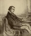 Theodore de Banville (1823-91) (litho)