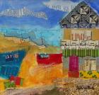 B&B by the Sea 2013, acrylic/paper collage