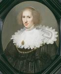 Portrait of a Lady with a Lace Collar and Pearls