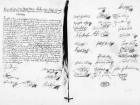 The Abdication Statement of Christina, Queen of Sweden, 1654 (writing)