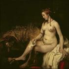 Bathsheba Bathing, 1654 (oil on canvas) (see 220594 for detail)