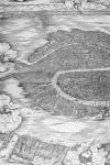 Grande Pianta Prospettica - Venice, c.1500 (engraving) (left hand side)