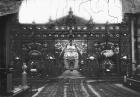 Portico of the Metallurgy Pavilion at the Universal Exhibition, Paris, 1889 (b/w photo)