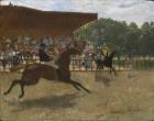 The False Start, c.1869-72 (oil on panel)