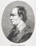 Oliver Goldsmith (1730-74) (engraving) (see also 105778)
