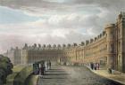 Lansdown Crescent, Bath, 1820 (colour litho)