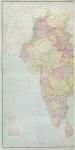 Map of India, published under the direction of Colonel H.R. Thuillier, R.E., Surveyor General of India, 1877 (colour litho)