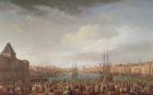 Morning View of the Inner Port of Marseille and the Pavilion of the Horloge du Parc, 1754 (oil on canvas)