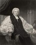 Bishop Henry Ryder, engraved by T. Woolnoth, from 'The National Portrait Gallery, volume I', published c.1820 (litho)