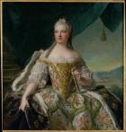 Dauphine Marie-Josephe de Saxe (1731-67) 1751 (oil on canvas)