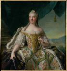 Dauphine Marie-Josephe de Saxe (1731-67) 1751 (oil on canvas)