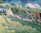 Cottages at Auvers-sur-Oise, 1890 (oil on canvas)