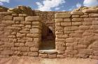 Remains of Pueblo Indian dwellings, built 11th-14th century (photo)