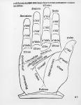 Palmistry (woodcut) (b/w photo)