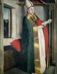 St. Augustine (354-430) c.1435 (oil on panel)