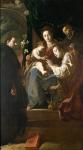 Mystical marriage of St. Catherine and the Christ Child with Peter the Martyr, 1617-21