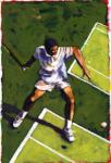Tennis Player, 2009 (acrylic)