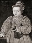 Lady Arbella Stuart as a child, from The Girl Through the Ages, published 1933 (litho)