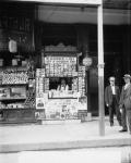 Smallest news & post card stand in New Orleans, La., 103 Royal Street, c.1900-15 (b/w photo)