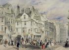 High Street, Edinburgh, showing John Knox's House, 19th century