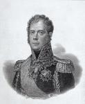 Portrait of Michel Ney (1769-1815), Duc d'Elchingen, Prince de la Moskowa (engraving)