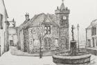 Peter Pan Statue, Kirriemuir, Scotland, 2007, (Ink on Paper)