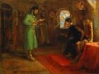 Boris Godunov with Ivan the Terrible (oil on canvas)