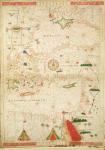 The Eastern Mediterranean, from a nautical atlas, 1520 (ink on vellum) (see also 330914)