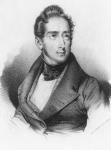 Alphonse de Lamartine (litho)