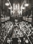 The coronation procession of George VI, 12 May 1937, in Westminster Abbey, London, England. George VI, 1895  1952.