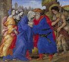 The Meeting of Joachim and Anne outside the Golden Gate of Jerusalem, 1497 (tempera on panel)