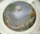 Overview of the cupola showing St Anthony, 1798 (fresco)