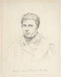 Self-Portrait, 1822 (graphite on wove paper, laid down)