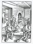 Of the erudicion of neglygent faders anenst theyr chyldren, illustration from Alexander Barclay's English translation of 'The Ship of Fools', from an edition published in 1874 (engraving)