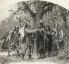 Landing of Northmen, from 'A Brief History of the United States', published by A. S. Barnes & Co. in 1885 (litho)